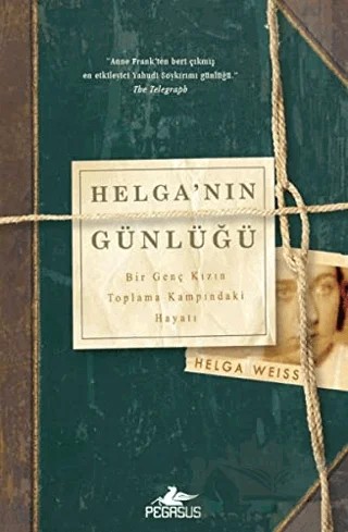 Helga'nın Günlüğü – Helga Weiss – Pegasus Yayınları kitap kapağı