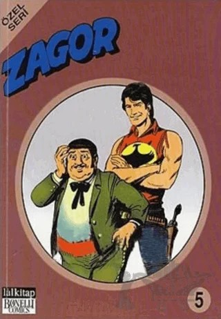 Zagor Özel Seri Cilt: 5 İtiraf / Fidye / Cheyenne Kanı – Lal Kitap kitap kapağı