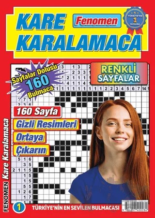 Fenomen Kare Karalamaca 1 – Kolektif – Maxi Yayıncılık kitap kapağı
