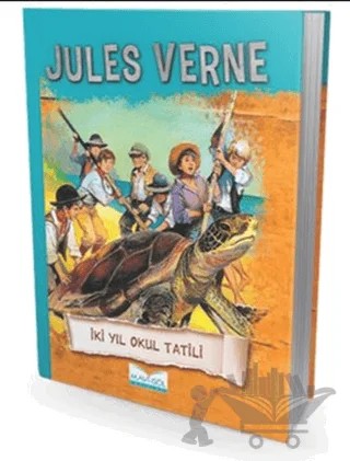 İki Yıl Okul Tatili – Jules Verne – Mavi Göl Yayınları kitap kapağı
