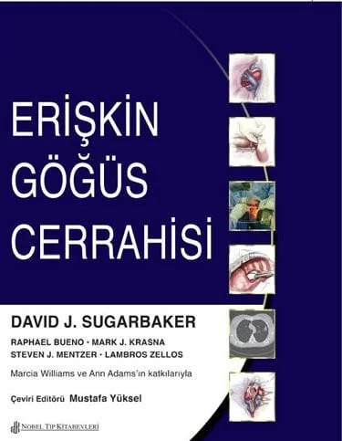 Erişkin Göğüs Cerrahisi – Sugarbaker – Nobel Tıp Kitabevleri kitap kapağı