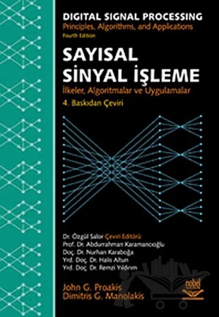 Sayısal Sinyal İşleme – John G. Proakis – Nobel Akademik Yayıncılık kitap kapağı