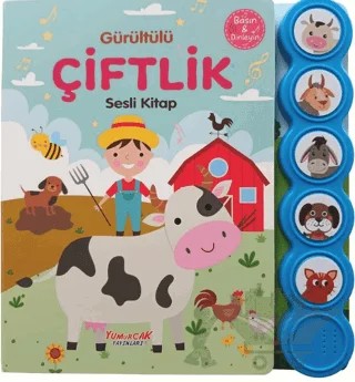 Gürültülü Çiftlik - Sesli Kitap – Kolektif – Yumurcak Yayınları kitap kapağı