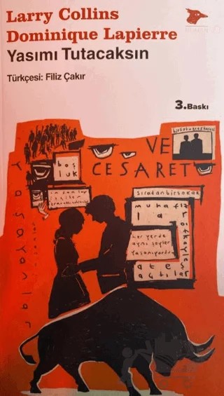 Yasımı Tutacaksın – Dominique Lapierre, Larry Collins – Alakarga Sanat Yayınları kitap kapağı