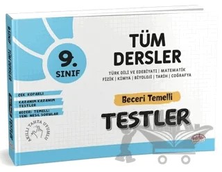 9. Sınıf Tüm Dersler Yeni Nesil Beceri Temelli Testler – Kolektif – Editör Yayınevi kitap kapağı