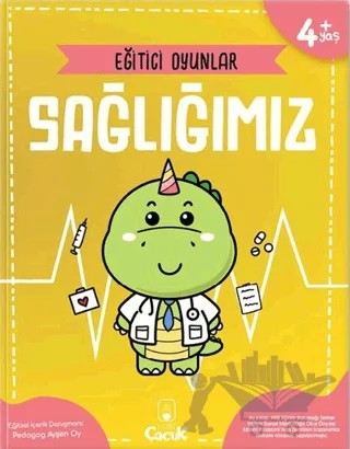 Eğitici Oyunlar - Sağlığımız – Kolektif – Floki Çocuk kitap kapağı