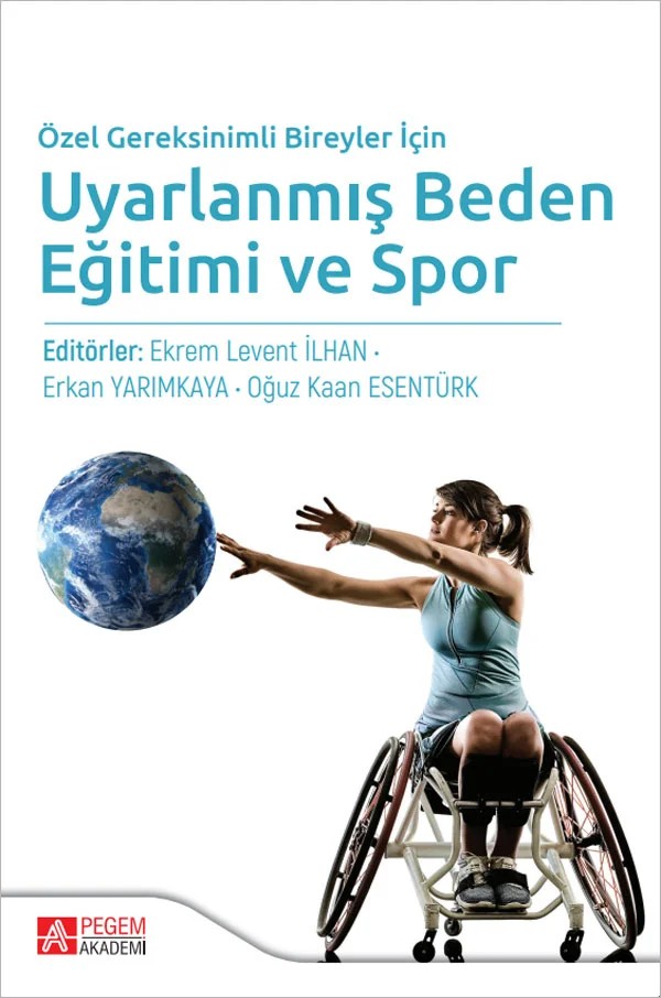 Özel Gereksinimli Bireyler İçin Uyarlanmış Beden Eğitimi ve Spor – Pegem Akademi Yayıncılık kitap kapağı