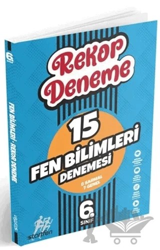 6. Sınıf Fen Bilimleri Rekor Deneme – Kolektif – Startfen Yayınları kitap kapağı
