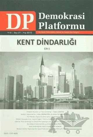Kent Dindarlığı Cilt 1 - Demokrasi Platformu Sayı: 21 – Orion Kitabevi kitap kapağı