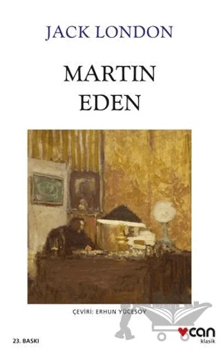 Martin Eden – Jack London – Can Yayınları kitap kapağı