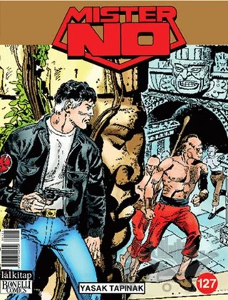 Mister No Sayı: 127 - Yasak Tapınak – Lal Kitap kitap kapağı