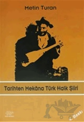 Tarihten Mekana Türk Halk Şiiri – Metin Turan – Ürün Yayınları kitap kapağı