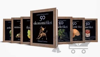 50 Fikir Serisi (7 Kitap) – Edmund Conway, Joanne Baker, Philip Wilkinson, Tony Crilly, Ben Dupre, Adrian Furnham, Susie Hodge – Domingo Yayınevi kitap kapağı