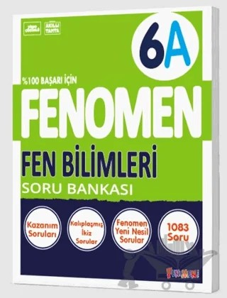 6. Sınıf Fen Bilimleri A Soru Bankası – Kolektif – Fenomen Yayınları kitap kapağı