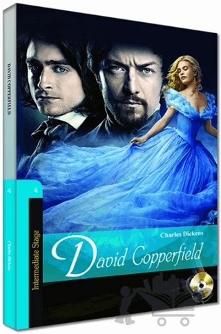 İngilizce Hikaye David Cooperfield - Sesli Dinlemeli – Charles Dickens – Kapadokya Yayınları kitap kapağı