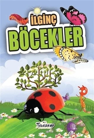 İlginç Böcekler – Muhammet Cüneyt Özcan – Teleskop Popüler Bilim kitap kapağı