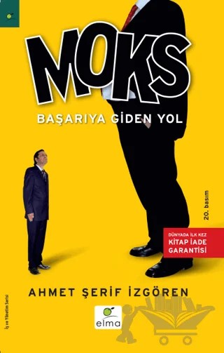 Moks – Ahmet Şerif İzgören – ELMA Yayınevi kitap kapağı