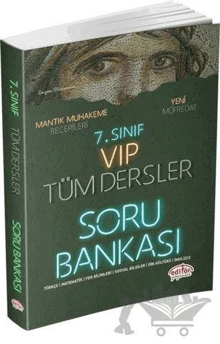 7. Sınıf VIP Tüm Dersler Soru Bankası – Kolektif – Editör Yayınevi kitap kapağı