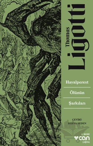 Hayalperest Ölünün Şarkıları – Thomas Ligotti – Can Yayınları kitap kapağı