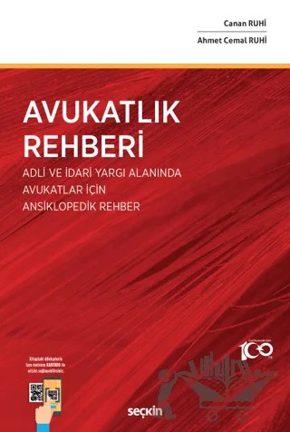 Avukatlık Rehberi – Canan Ruhi, Ahmet Cemal Ruhi – Seçkin Yayıncılık kitap kapağı