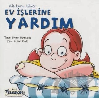 Ada Bunu Biliyor - Ev İşlerine Yardım – Simeon Marinkovic – Teleskop Popüler Bilim kitap kapağı