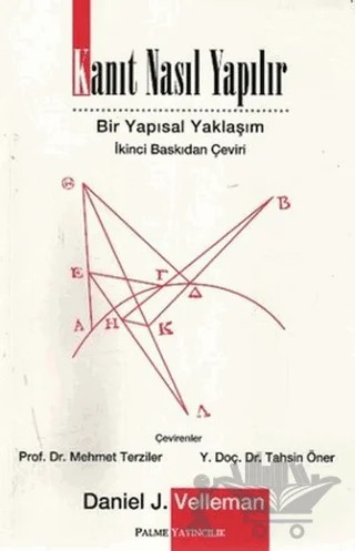 Kanıt Nasıl Yapılır – Daniel J. Welleman – Palme Yayıncılık kitap kapağı
