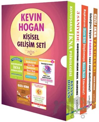 Kevin Hogan Kişisel Gelişim Seti (5 Kitap) – Kevin Hogan – Yakamoz Yayınevi kitap kapağı