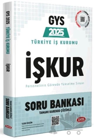 Türkiye İş Kurumu İşkur GYS Soru Bankası – Kolektif – Data Yayınları kitap kapağı