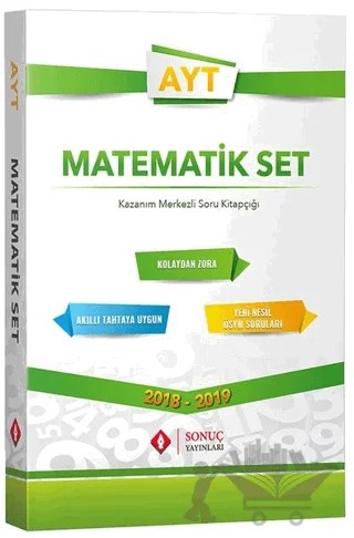 AYT Matematik Set Kazanım Merkezli Soru Kitapçığı – Kolektif – Sonuç Yayınları kitap kapağı