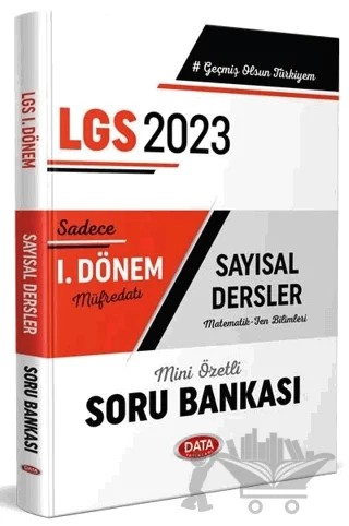 LGS 1. Dönem Sayısal Soru Bankası - – Kolektif – Data Yayınları kitap kapağı