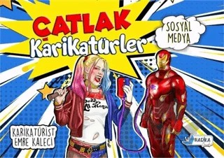 Çatlak Karikatürler – Emre Kaleci – Harika Çocuk Yayınları kitap kapağı