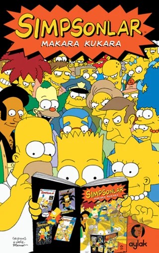 Simpsonlar: Makara Kukara – Matt Groening – Aylak Kitap kitap kapağı