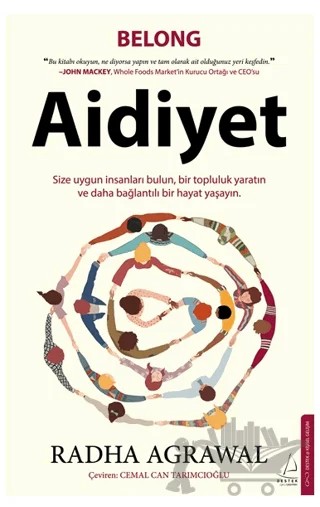 Aidiyet – Radha Agrawal – Destek Yayınları kitap kapağı