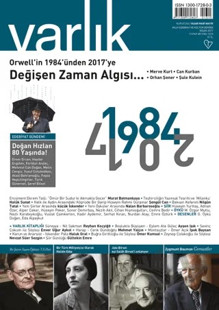 Varlık Edebiyat ve Kültür Dergisi Sayı: 1315 Nisan 2017 – Varlık Dergisi Yayınları kitap kapağı