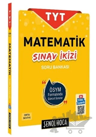 TYT Matematik Sınav İkizi Soru Bankası – Kolektif – Şenol Hoca Yayınları kitap kapağı
