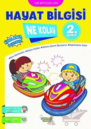 2.Sınıf Hayat Bilgisi Ne Kolay – Ekrem Aytar – Selimer Yayınları kitap kapağı