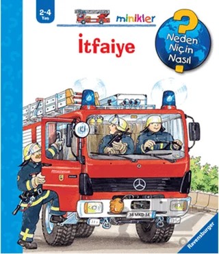 İtfaiye – Katja Reider, Wolfgang Metzger – Mikado Yayınları kitap kapağı
