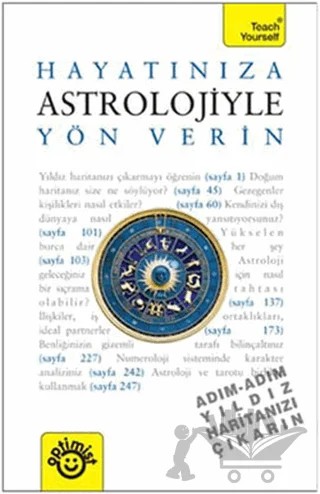Hayatınıza Astrolojiyle Yön Verin – Lisa Tenzin-Dolma – Optimist Kitap kitap kapağı