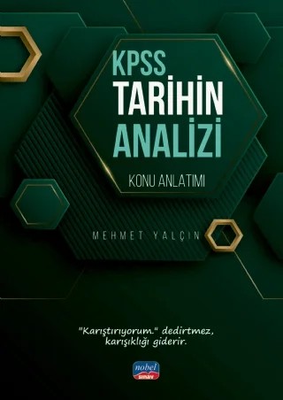 KPSS Tarihin Analizi - Konu Anlatımı – Mehmet Yalçın – Nobel Sınav kitap kapağı