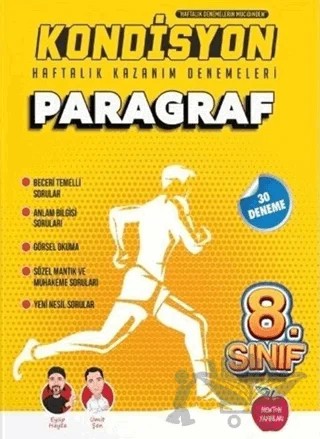 8. Sınıf Paragraf Kondisyon Haftalık Kazanım Denemeleri – Kolektif – Newton Yayınları kitap kapağı