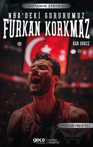 Furkan Korkmaz – NBA’deki Gururumuz – Ada Gökce – Gece Kitaplığı kitap kapağı