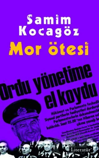 Mor Ötesi – Samim Kocagöz – Literatür Yayıncılık kitap kapağı
