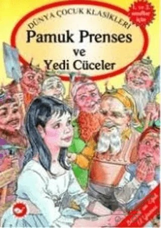 Pamuk Prenses ve Yedi Cüceler (El Yazılı) – Grimm Kardeşler – Beyaz Balina Yayınları kitap kapağı