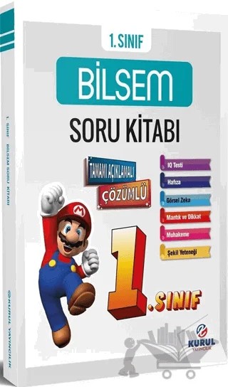1. Sınıf Bilsem Çözümlü Soru Kitabı – Kolektif – Kurul Yayıncılık kitap kapağı