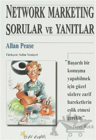 Network Marketing Sorular ve Yanıtlar – Allan Pease – Beyaz Yayınları kitap kapağı