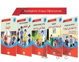 Diyaloglarla Arapça Öğreniyorum (5 Kitap) – Basel Swed – Mektep Yayınları kitap kapağı