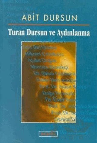 Turan Dursun ve Aydınlanma – Abit Dursun – Berfin Yayınları kitap kapağı