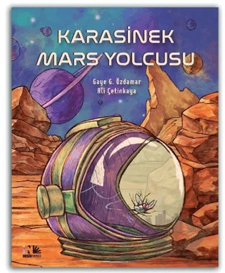 Karasinek Mars Yolcusu – Gaye G. Özdamar – Nesin Yayınevi kitap kapağı