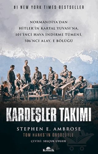 Kardeşler Takımı – Stephen E. Ambrose – Kronik Kitap kitap kapağı