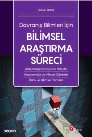 Bilimsel Araştırma Süreci – Adnan Erkuş – Seçkin Yayıncılık kitap kapağı